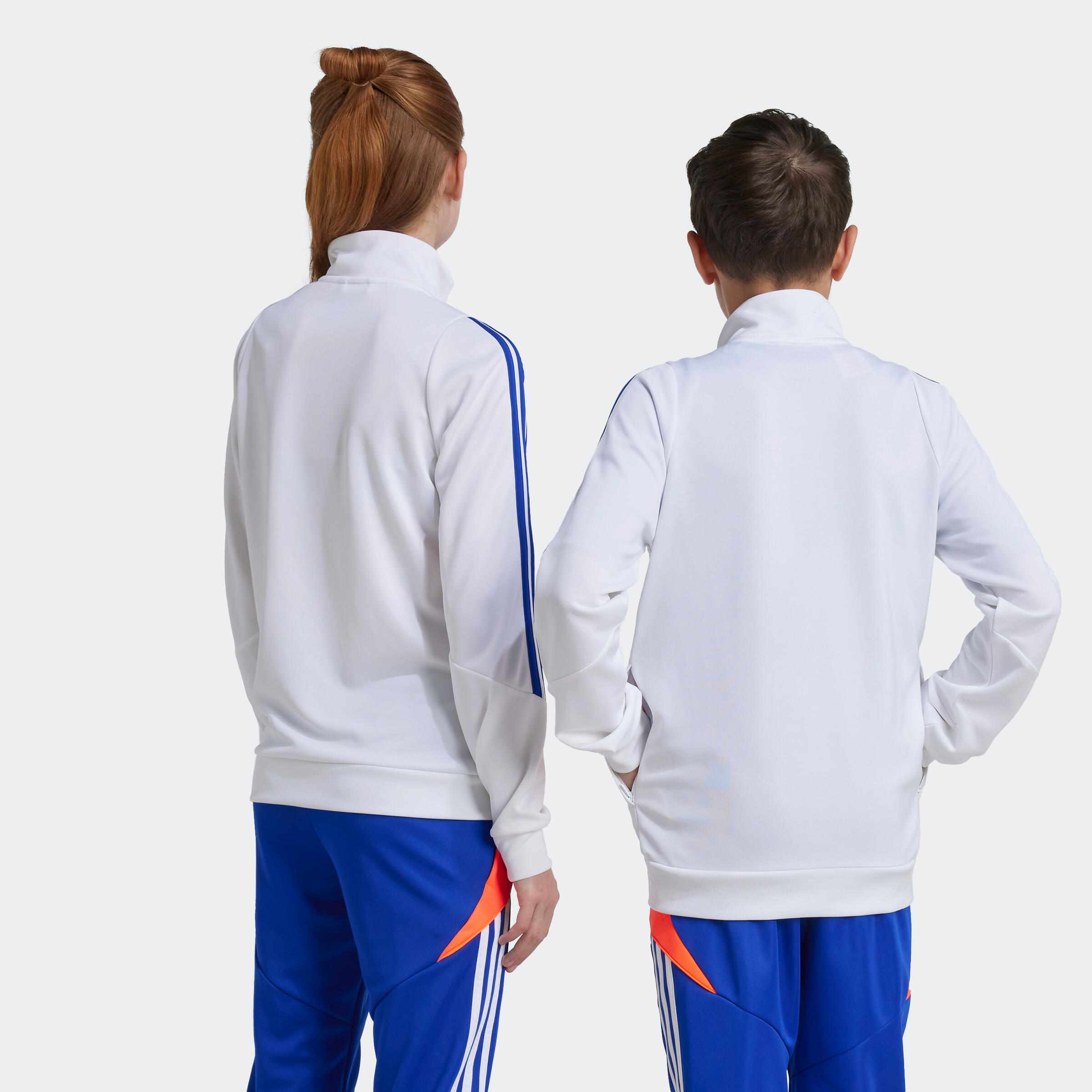 Veste d'entraînement adidas Tiro 24 Enfant Blanc 7/8