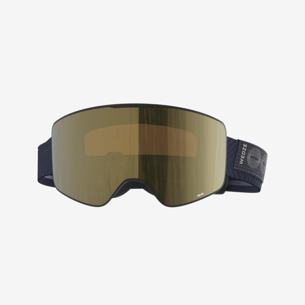 Skibrille Snowboardbrille Erwachsene Allwetter - G 900 HD CYL PH blau