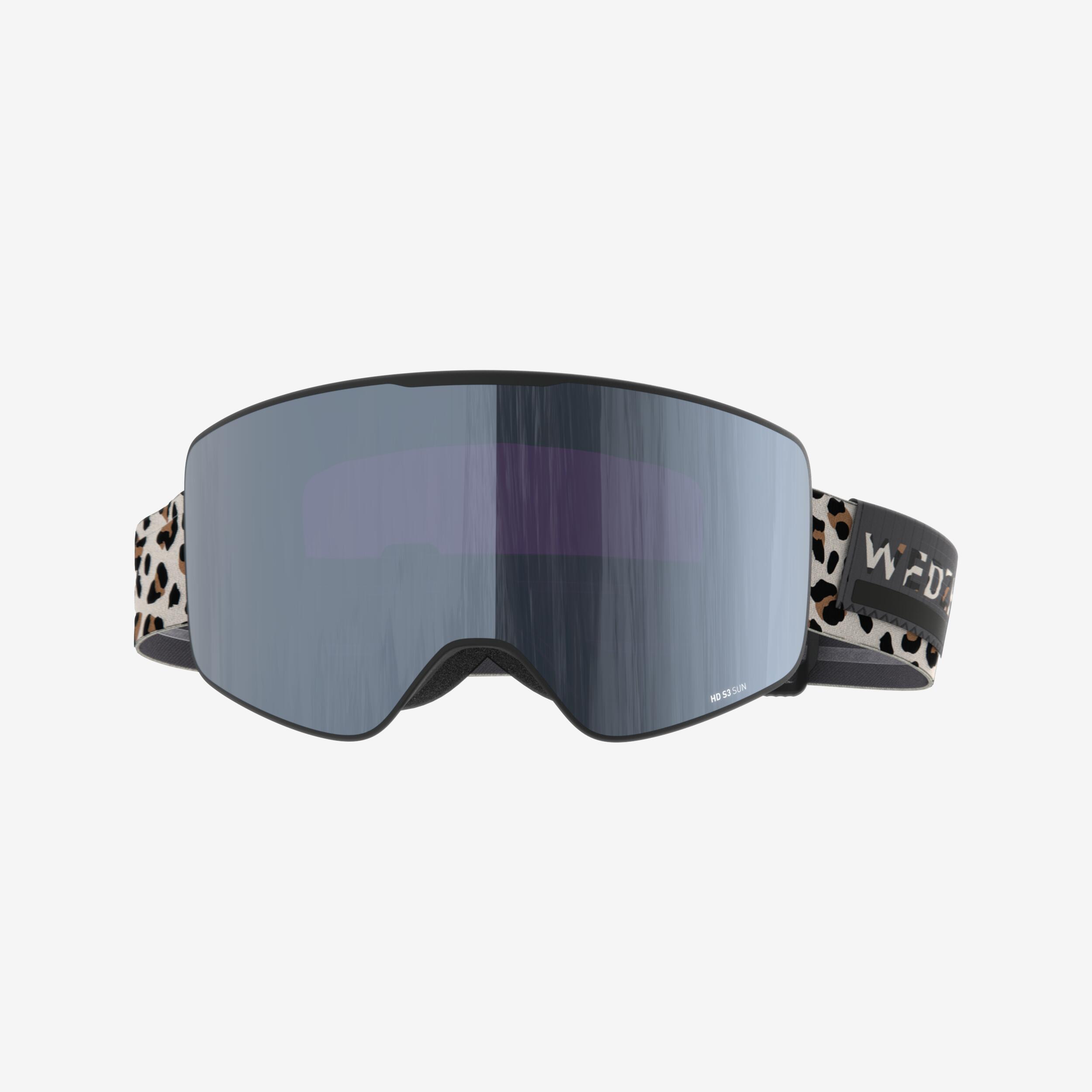 Fine Weather Interchangeable Ski Goggles, G 900 C HD - WEDZE
