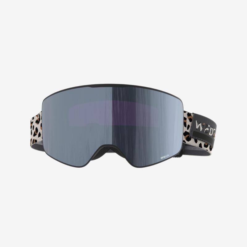 Masque de ski beau temps interchangeable adulte et enfant, g 900 c hd, panthère
