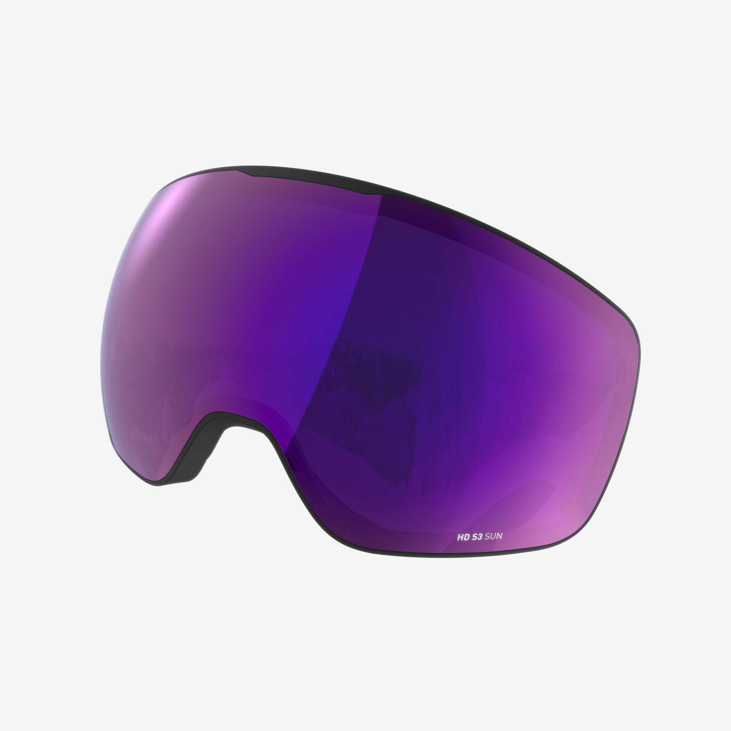 G900 hd ski goggle, single cylindrical screen, fine weather