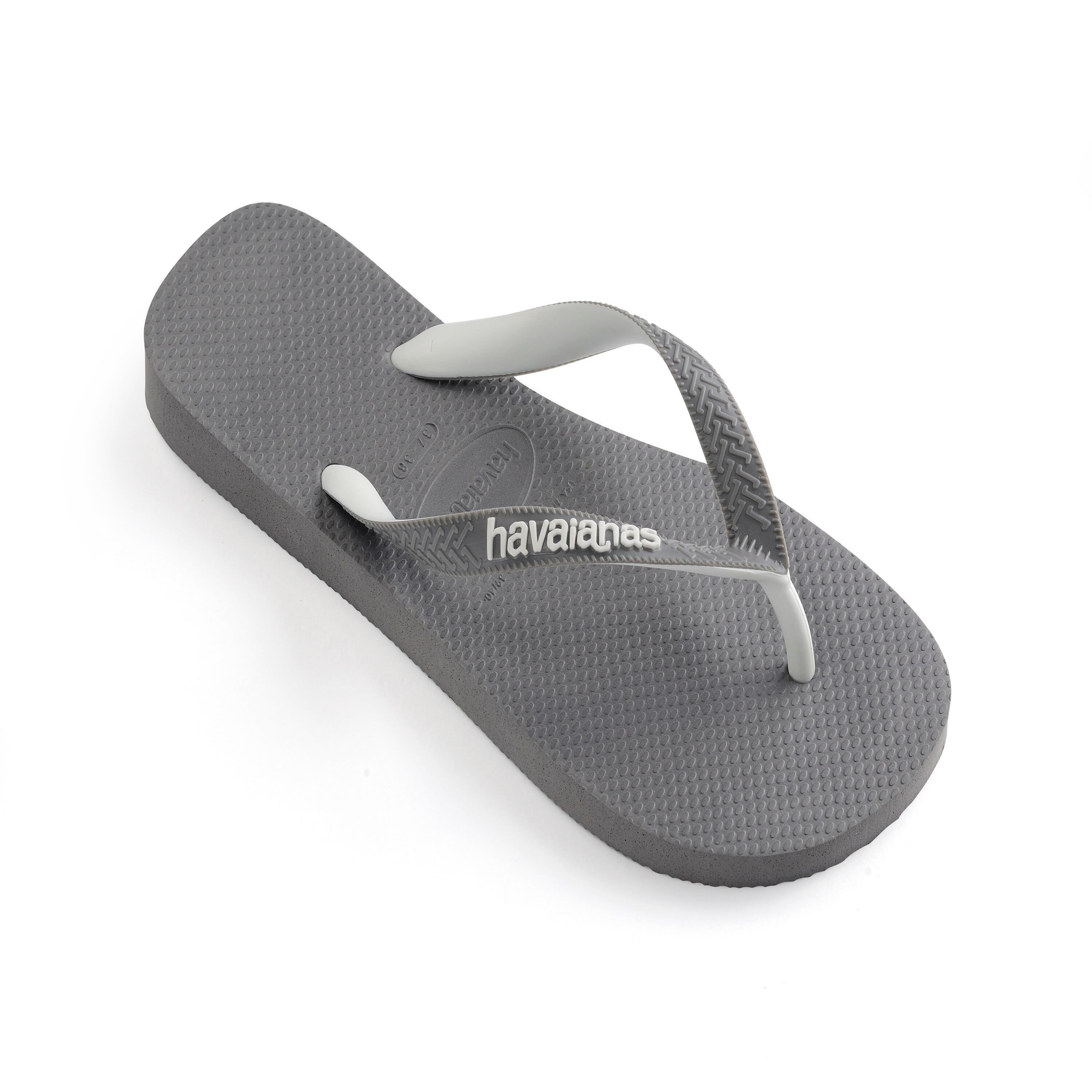 Havaianas - Tongs Homme Havaianas Top Mix Gris - Tongs - Surf Bodyboard Ski Nautique - - 43/46 - Decathlon