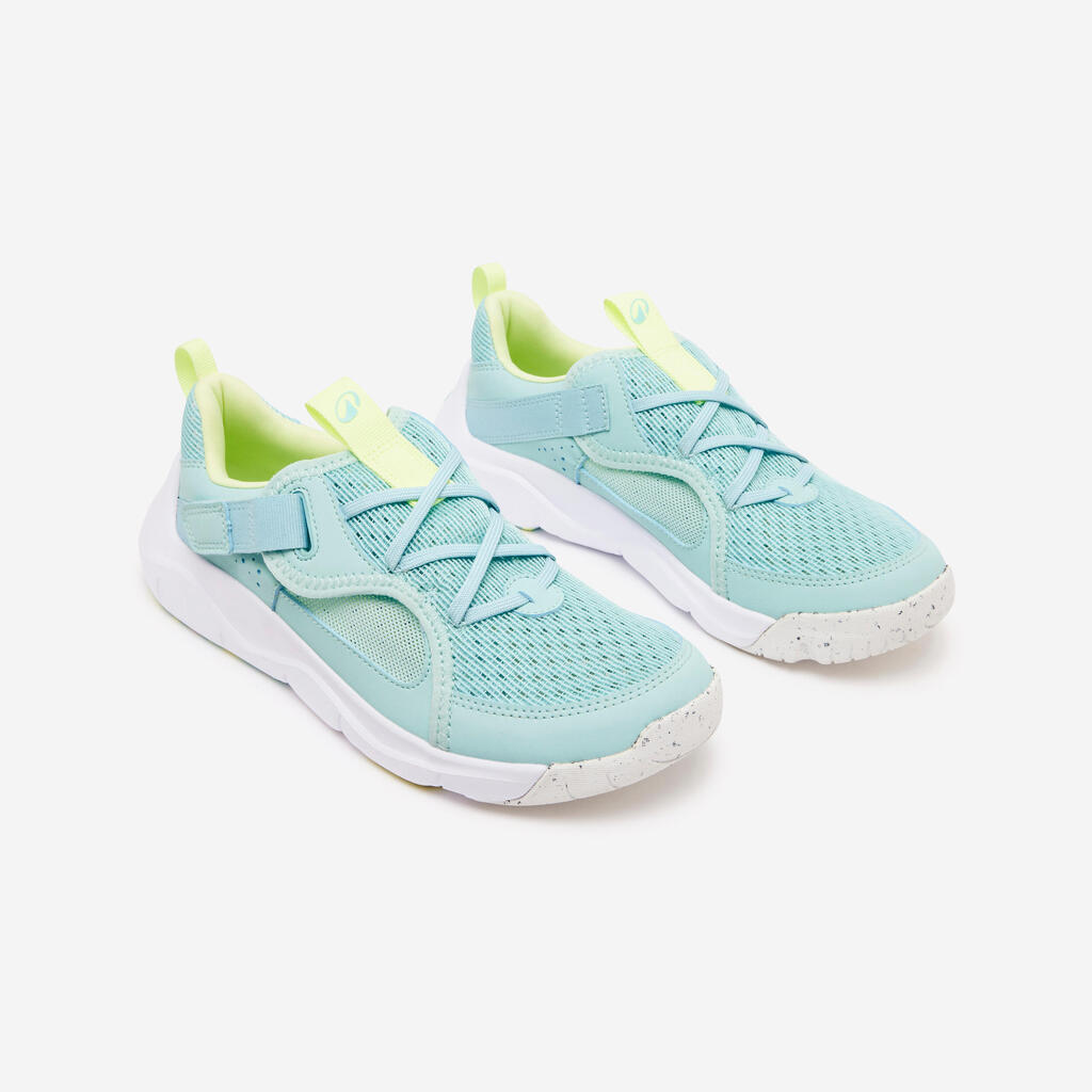 Chaussures multisport respirantes enfant mixte, Playful Summer Blanc et Rose