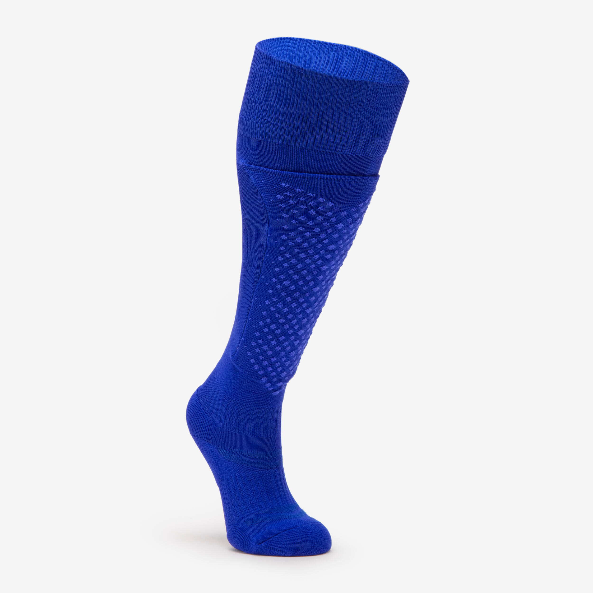 CHILDREN'S SOCCER SOCKS EASY POCKET BLUE