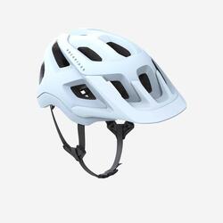 Casque vtt expl 500 adult bleu pastel