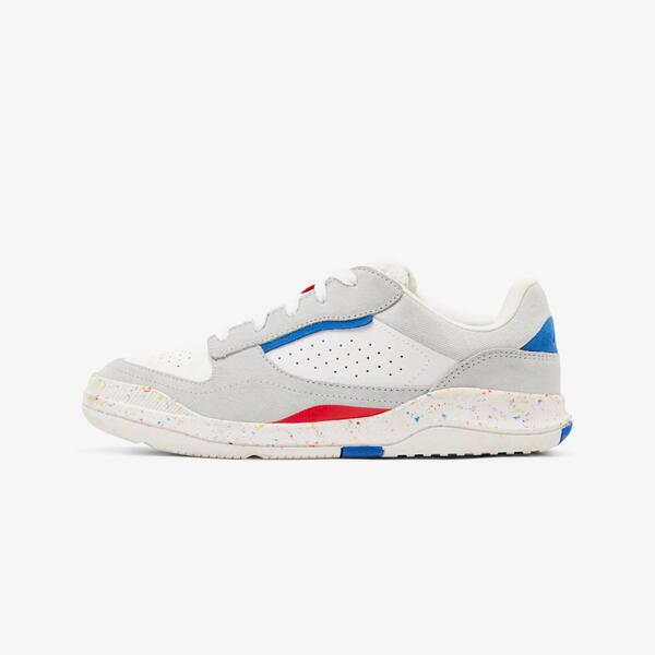 DECATHLON Zapatillas Deportivas Playful Fast Niños Blanco-Rojo-Azul Ligeras Velcro