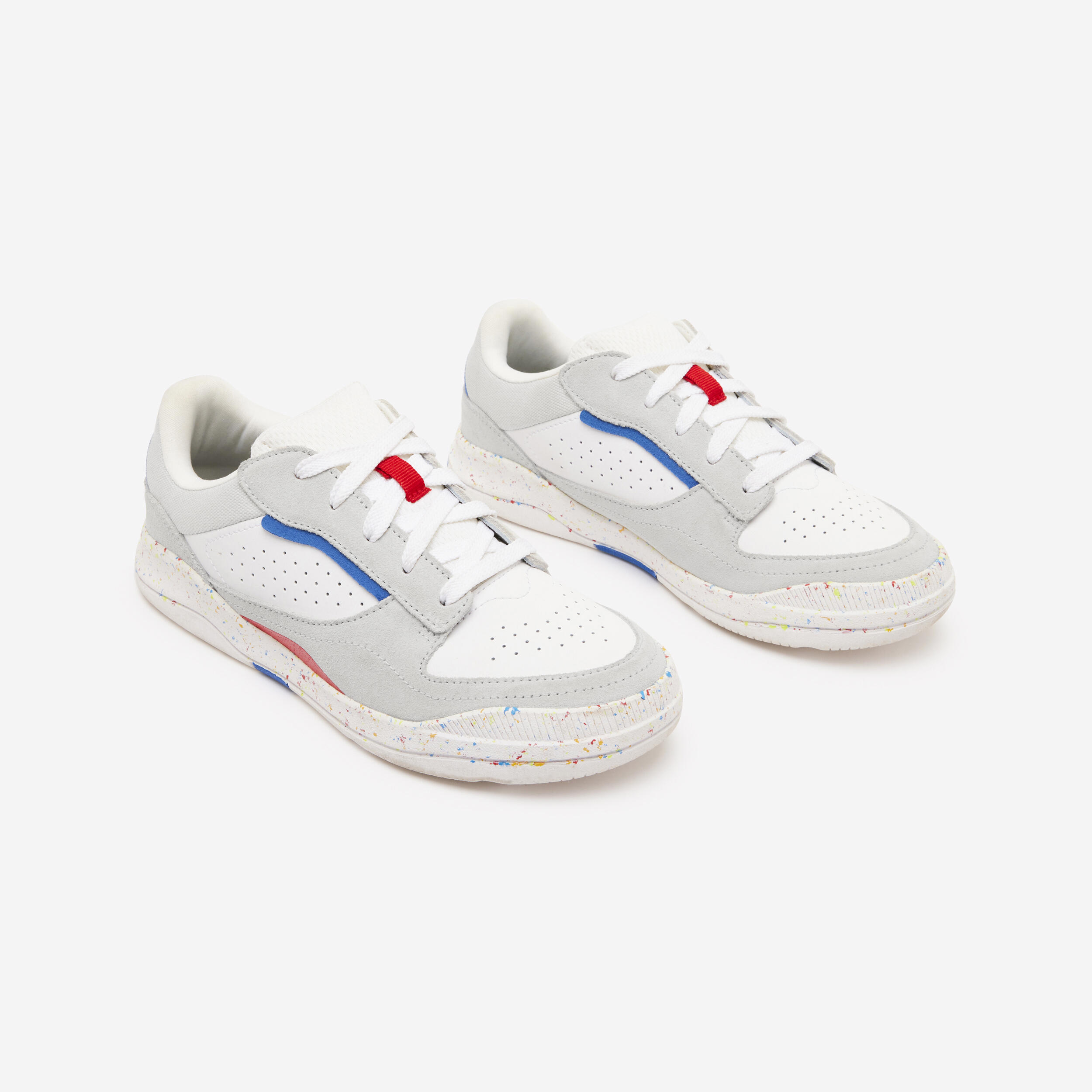 Chaussures à lacets enfant en cuir  – Playventure City - DECATHLON