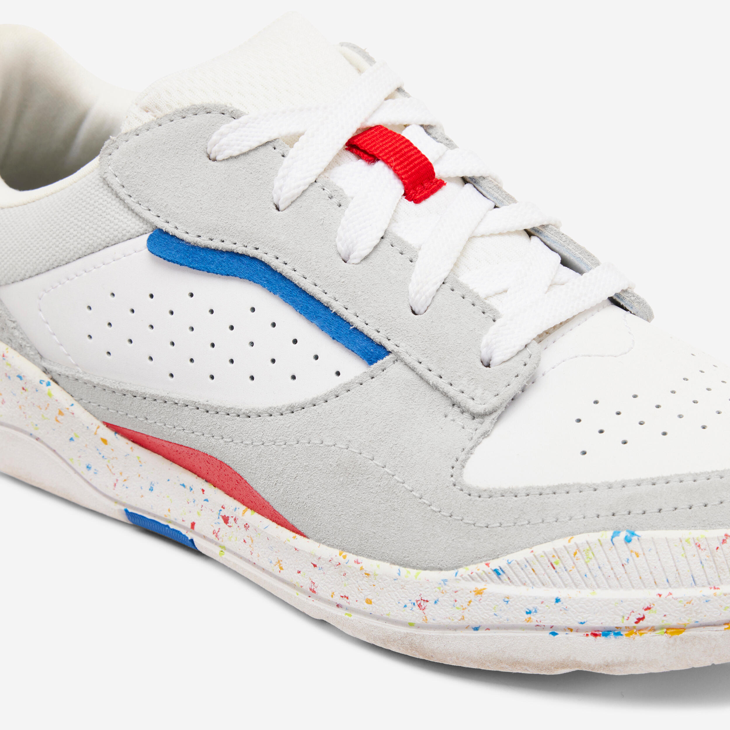Zapatillas Deportivas Playventure City Niños Blanco Piel Cordones 3/8