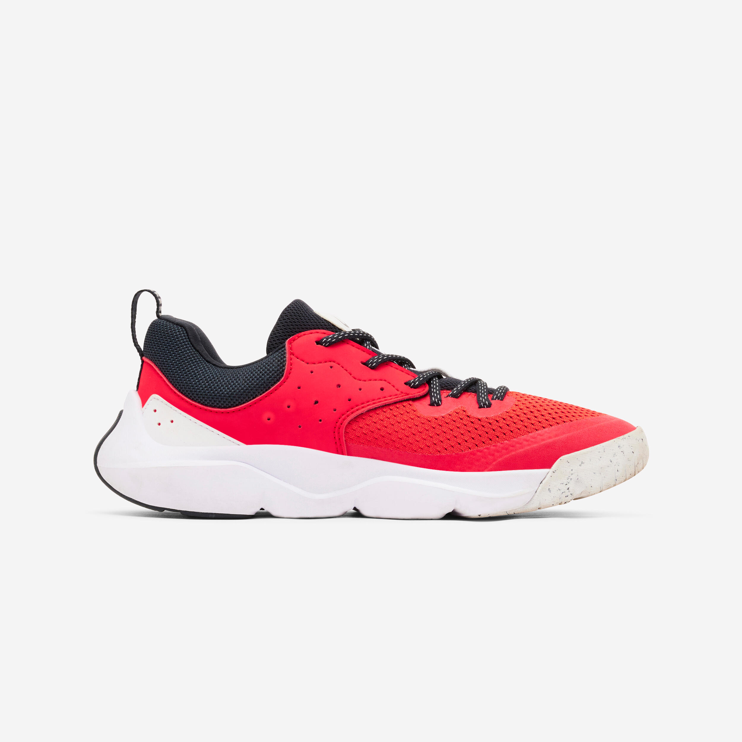 Kids' Unisex Multisports Lightweight Lace-Up Shoes Playful Fast - Red 5/6