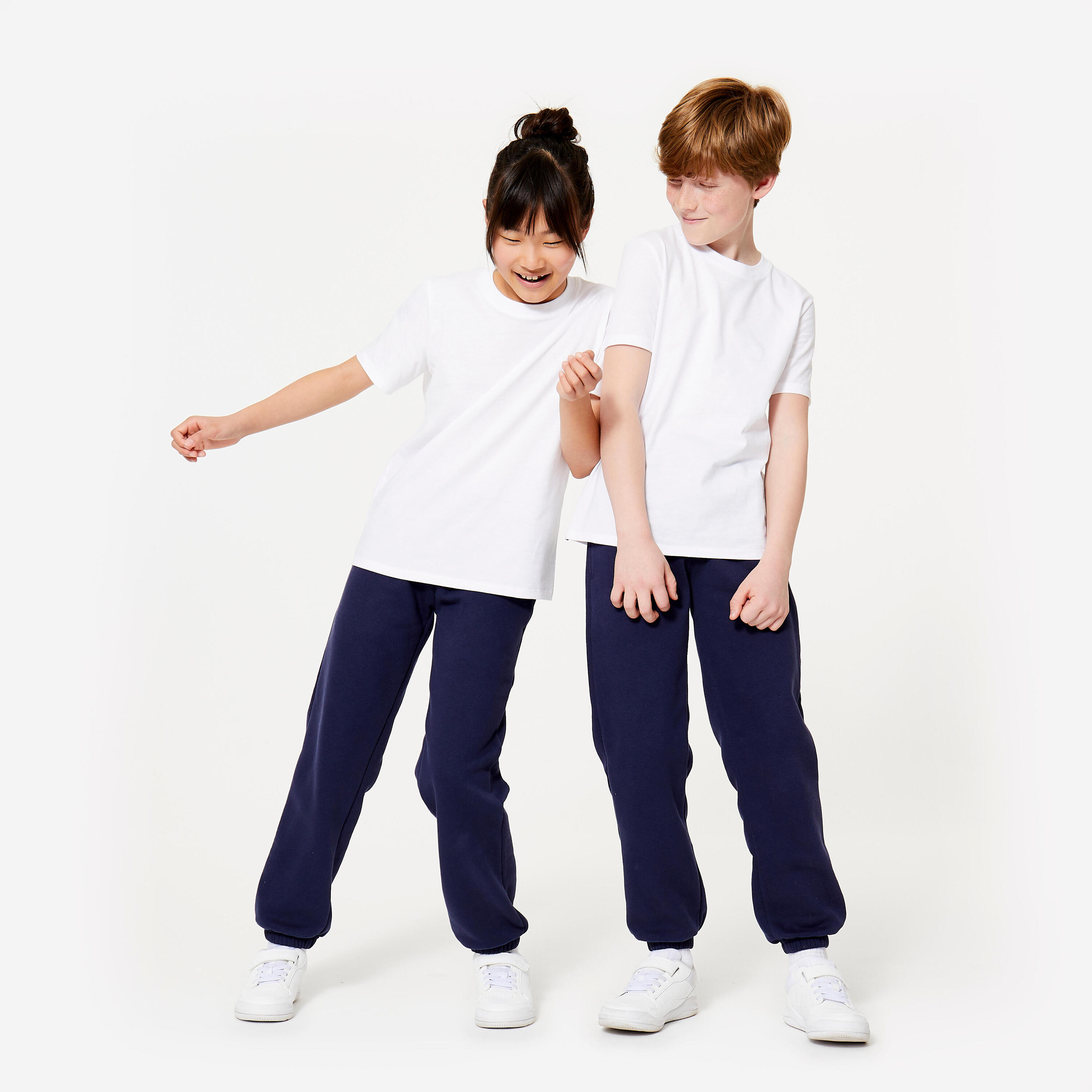 Katoenen multisport T-shirt voor kinderen 2/6