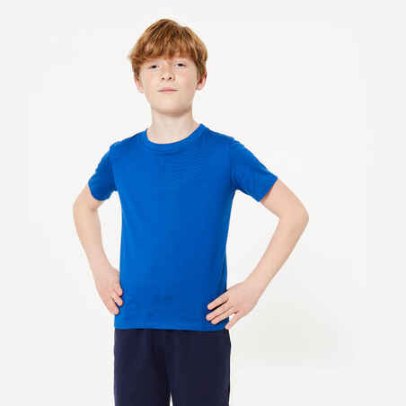 Kids' Unisex Cotton T-Shirt - Blue