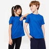 Camiseta Niños Unisex Azul Algodón