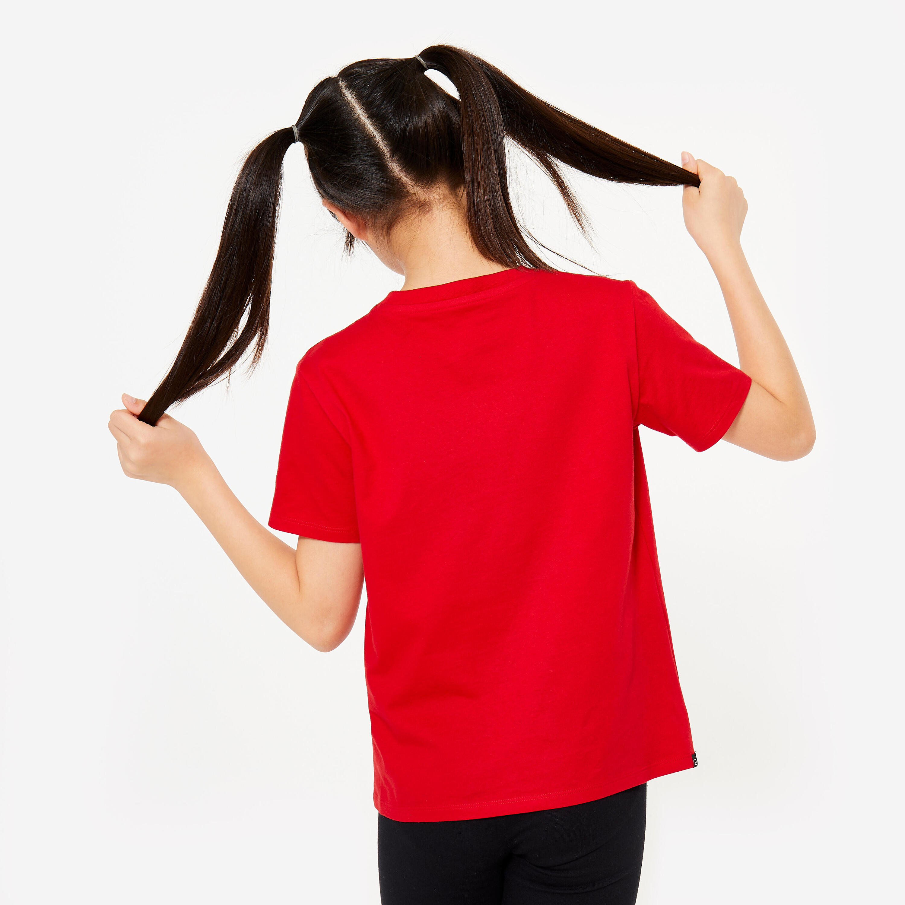 Katoenen multisport T-shirt voor kinderen 4/6