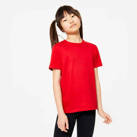 Kids' Unisex Eco-Designed Cotton T-Shirt - Plain