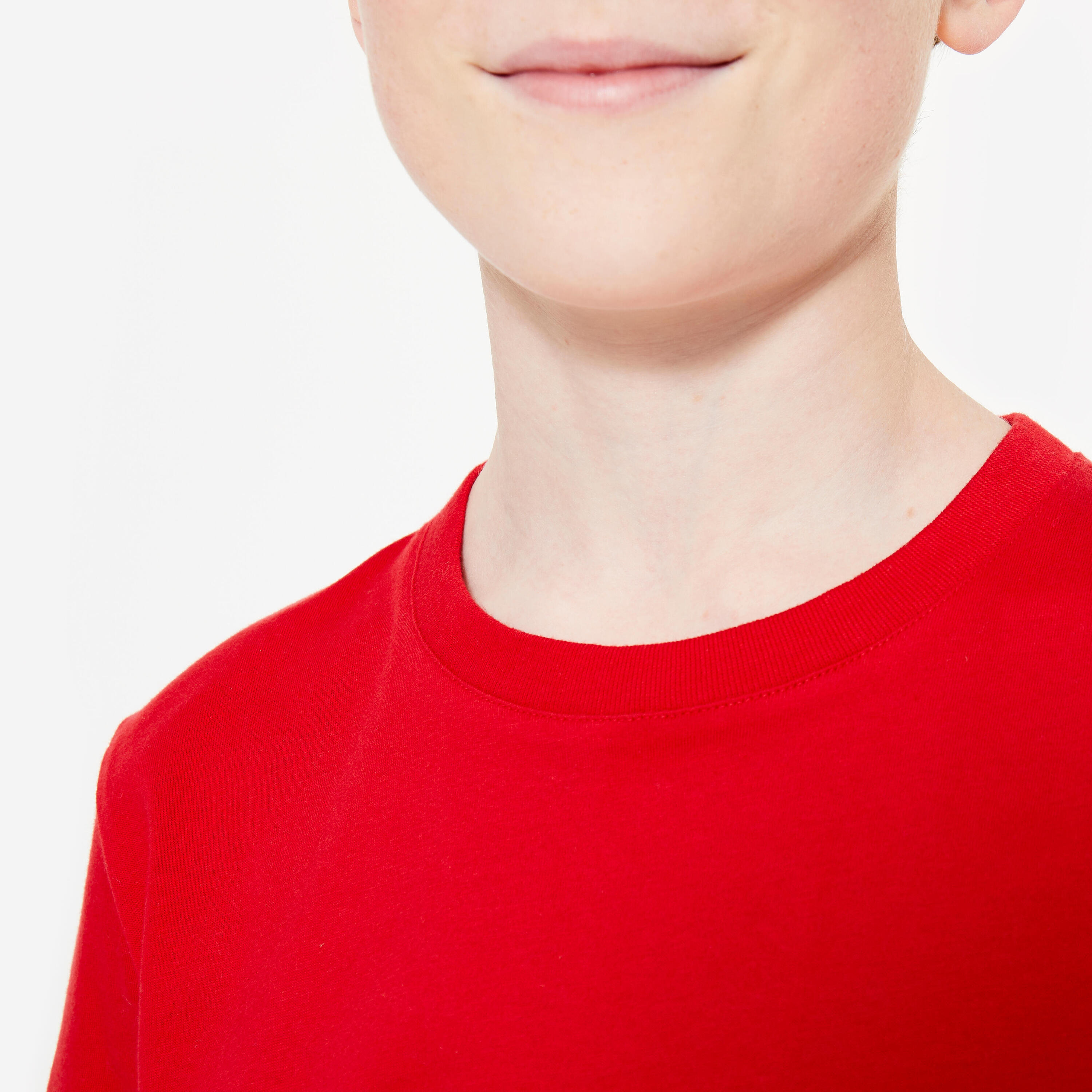 Katoenen multisport T-shirt voor kinderen 3/6
