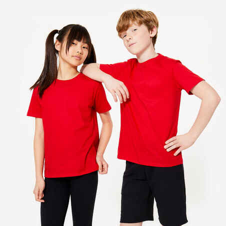 Kids' Unisex Eco-Designed Cotton T-Shirt - Plain