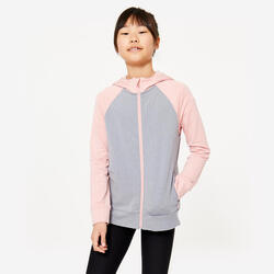 Chaqueta S500 Niños Rosa Gris Cálida Transpirable