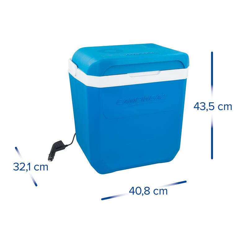 Glacière électrique de camping powerfreeze 25l - cordon allume cigare voiture