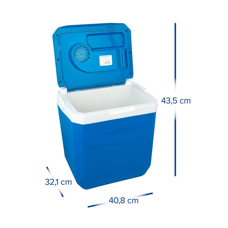 Glacière électrique de camping powerfreeze 25l - cordon allume cigare voiture