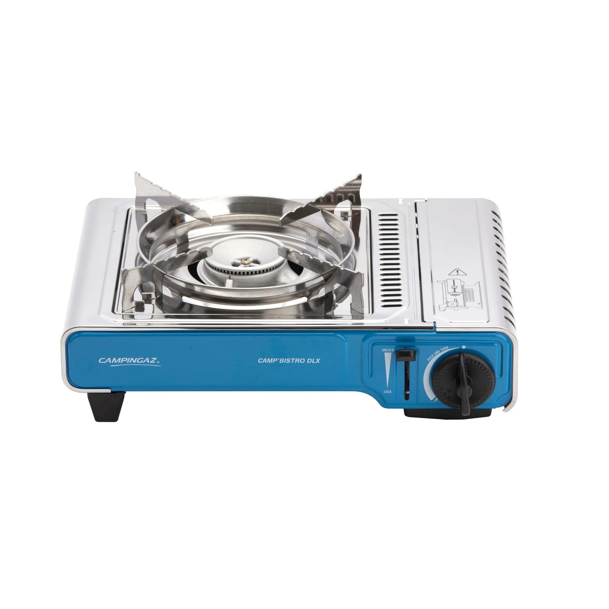 Réchaud Camp'Bistro Inox Deluxe pour le camping du randonneur