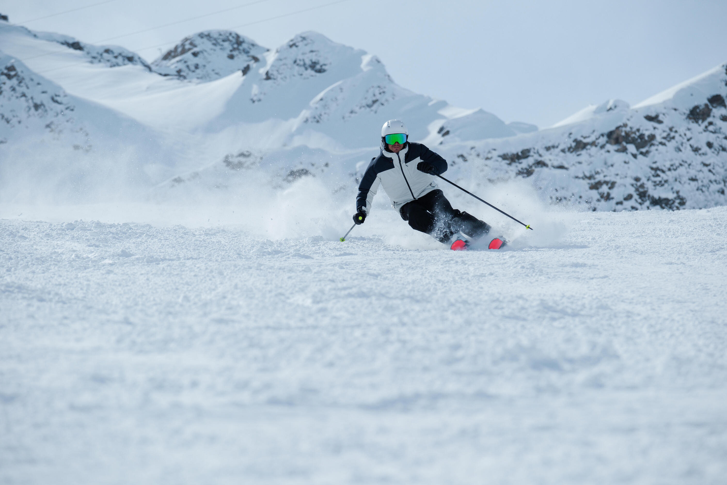 Máscara cilíndrica ski bom tempo intercambiável adulto/criança G 900 C HD preto 10/13
