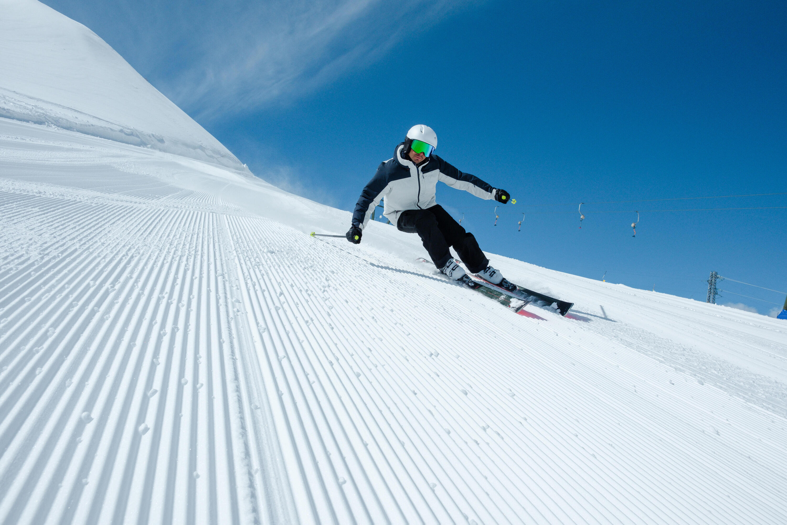 Máscara cilíndrica ski bom tempo intercambiável adulto/criança G 900 C HD preto 6/13