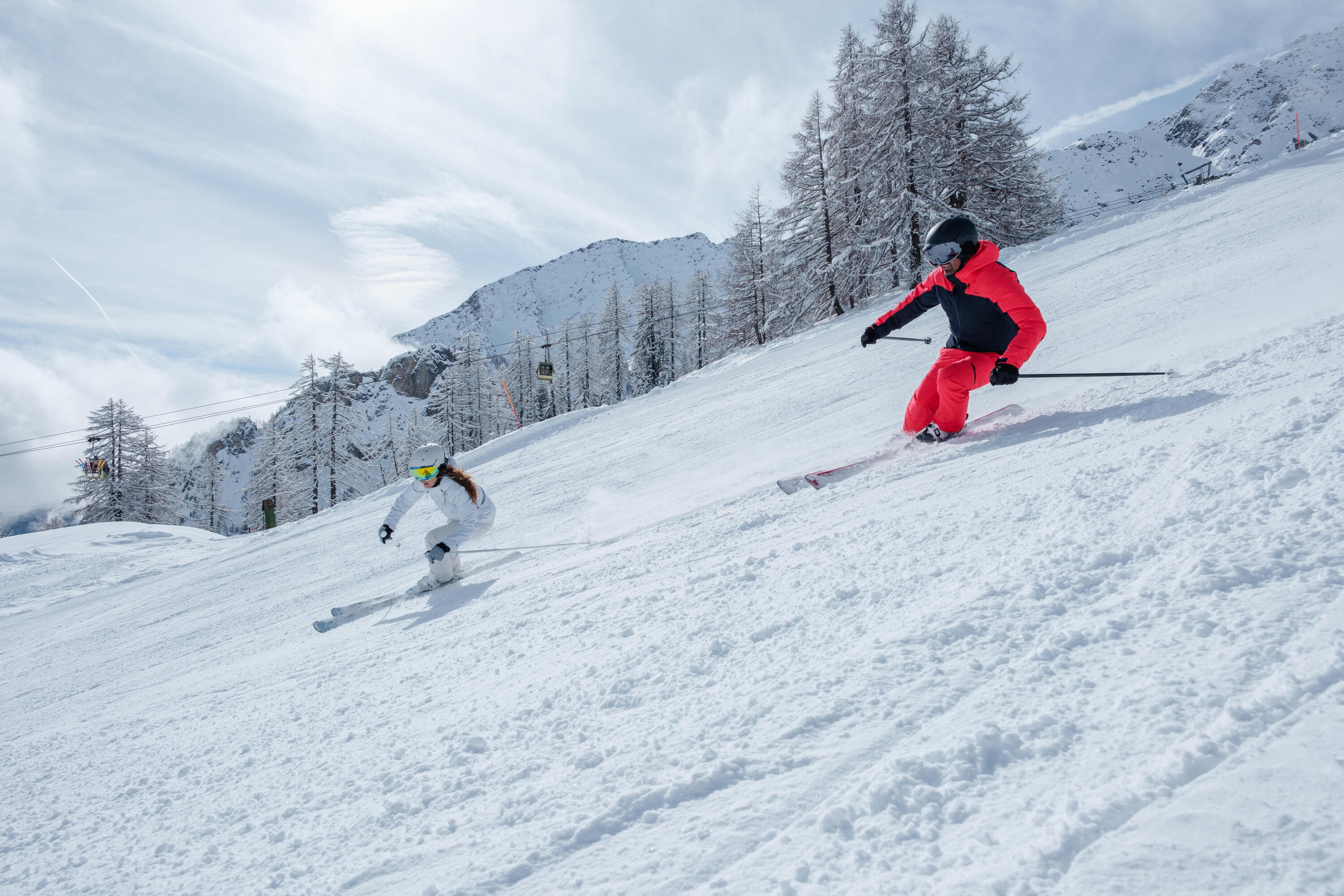Veste de ski et snowboard chaude et imperméable homme, JKT 500 rouge et noir 11/11