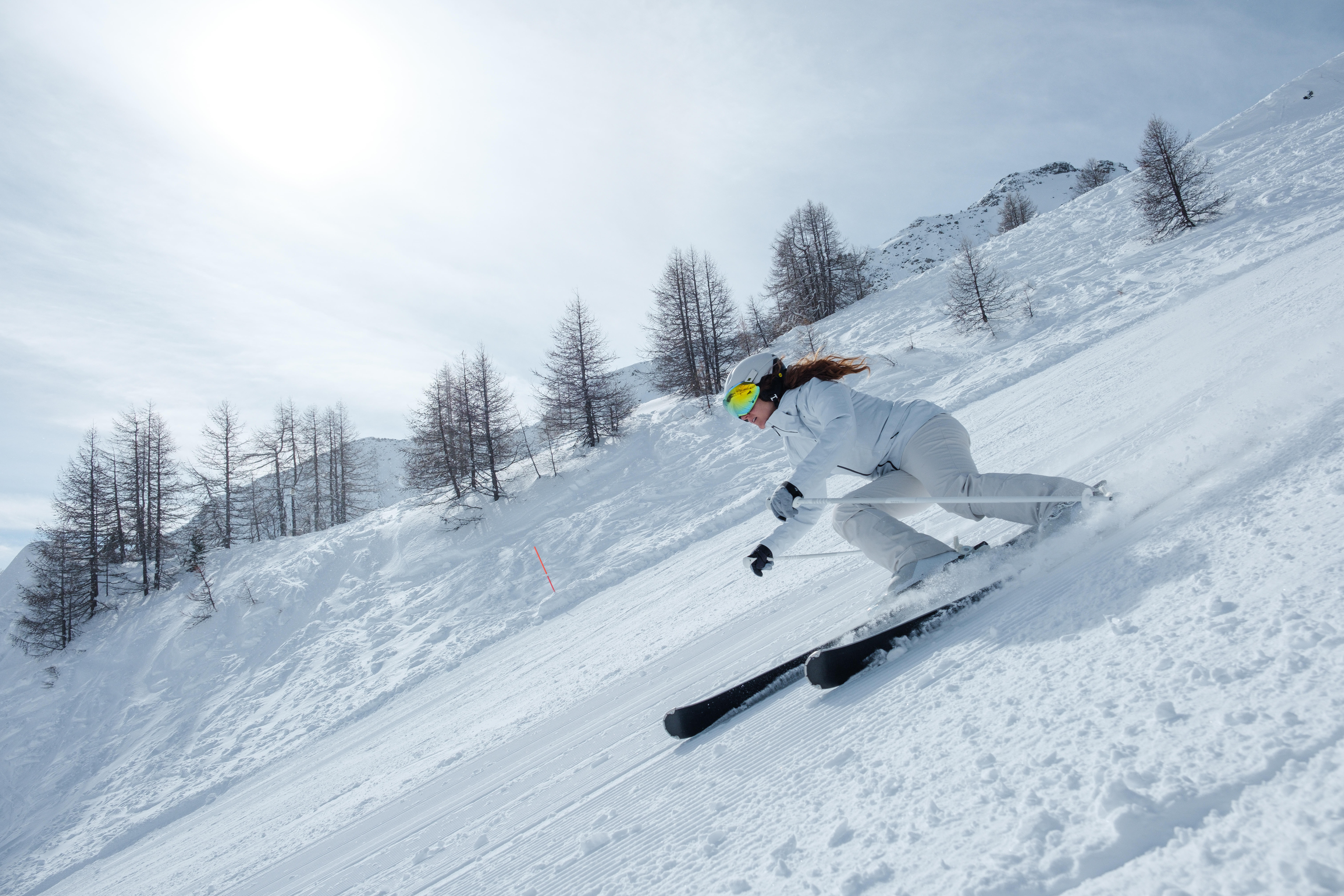 Manteau de ski chaud et imperméable femme – 500 - WEDZE