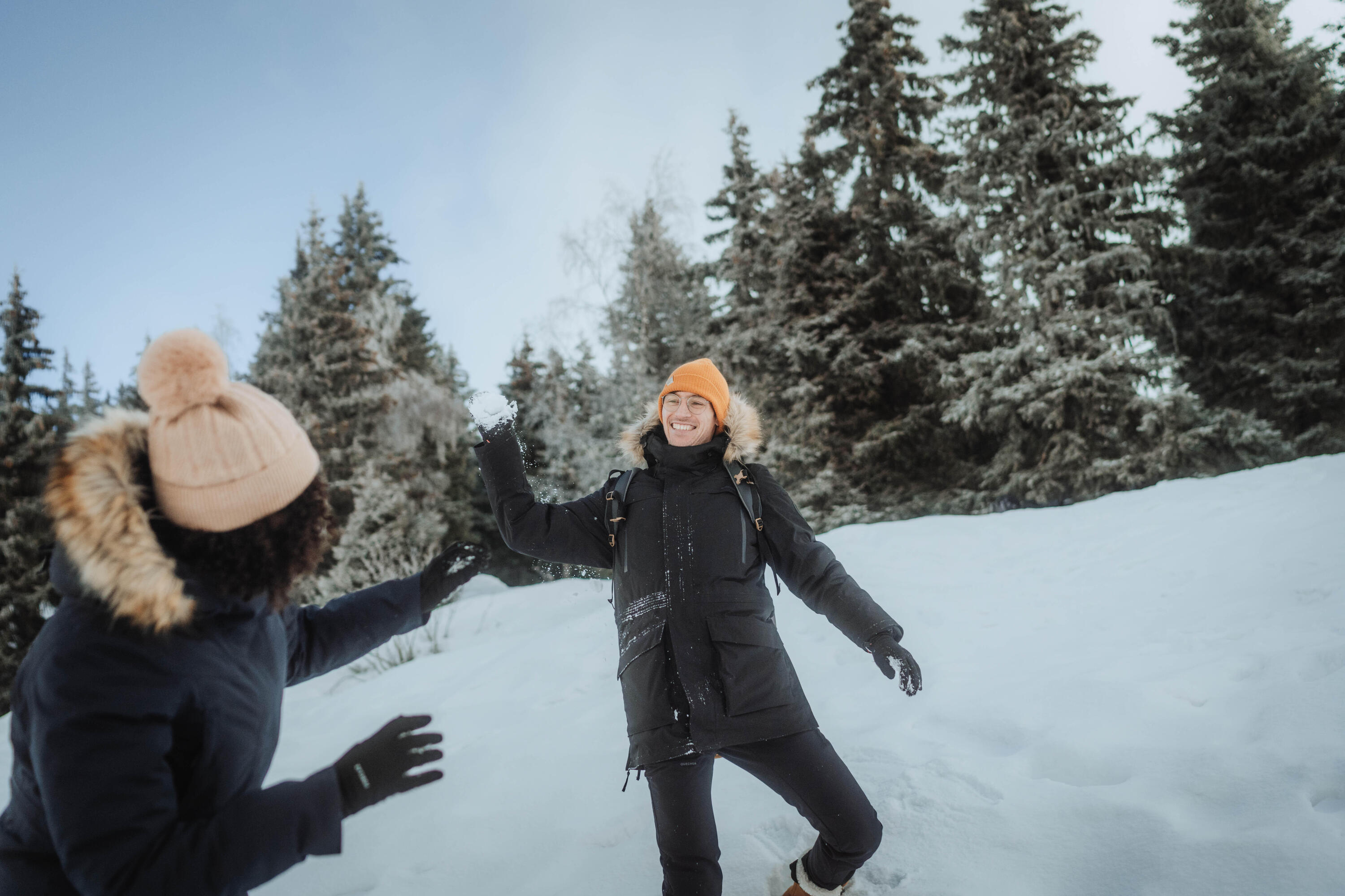 Parka -20°C wasserdicht Herren, NH900 schwarz 15/15