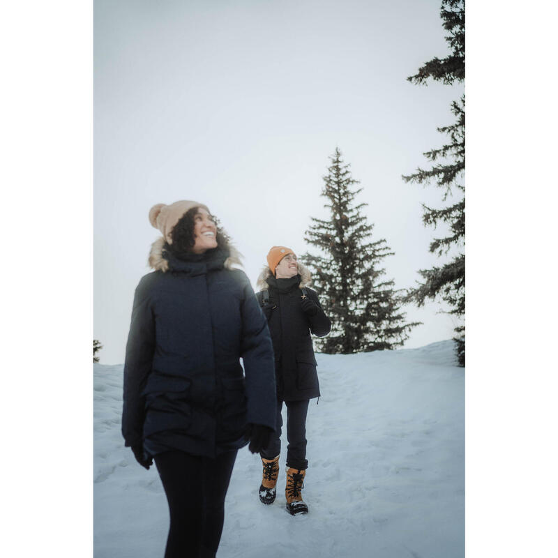 Waterdichte wandelparka voor heren -20°C NH900 zwart