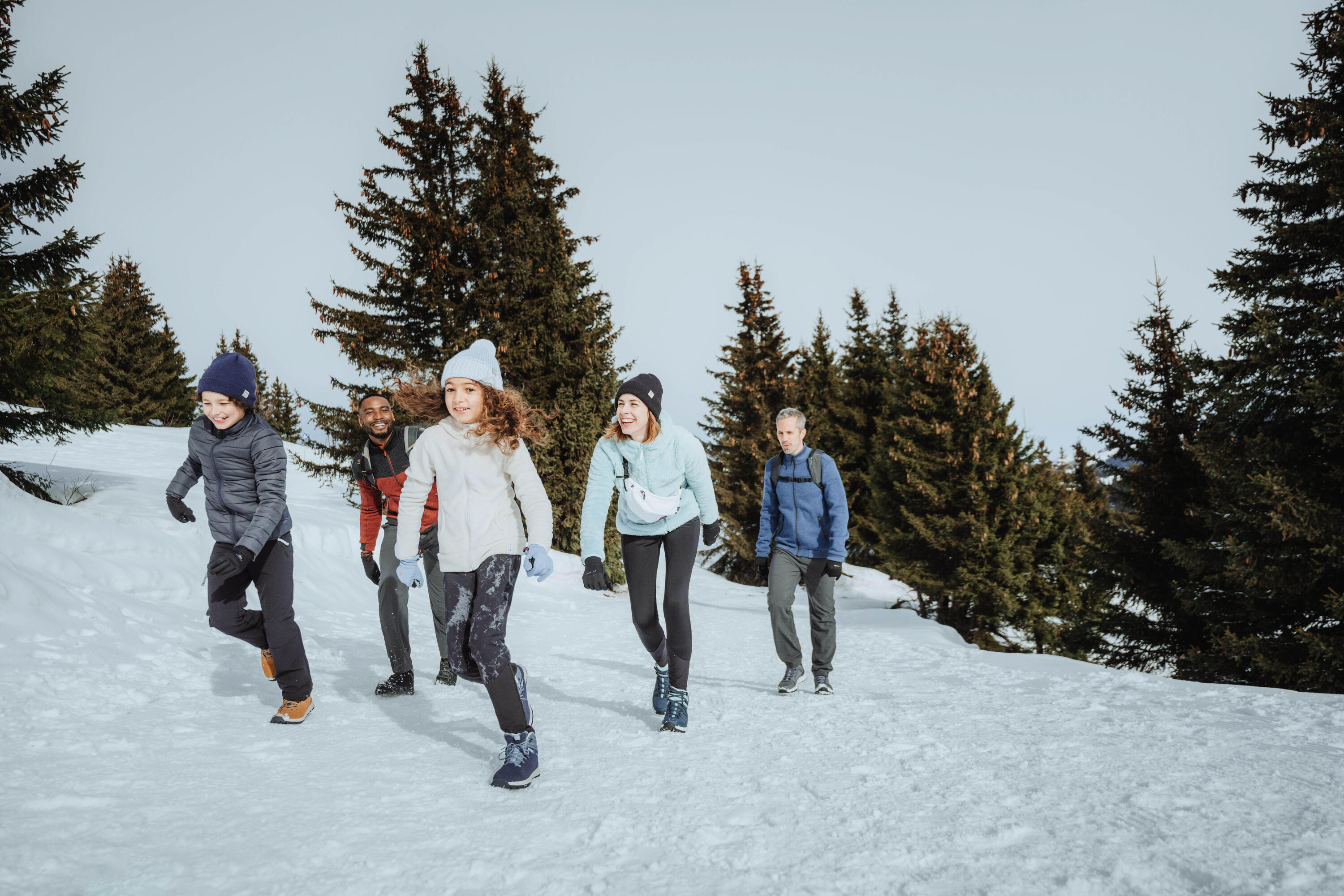 Chaqueta 3en1 de montaña y nieve impermeable Niños 7-15 años Quechua MH500 11/14
