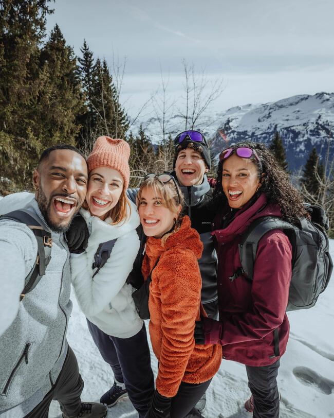 TRAVEL 100 3in1 JACKET W BURGUNDY