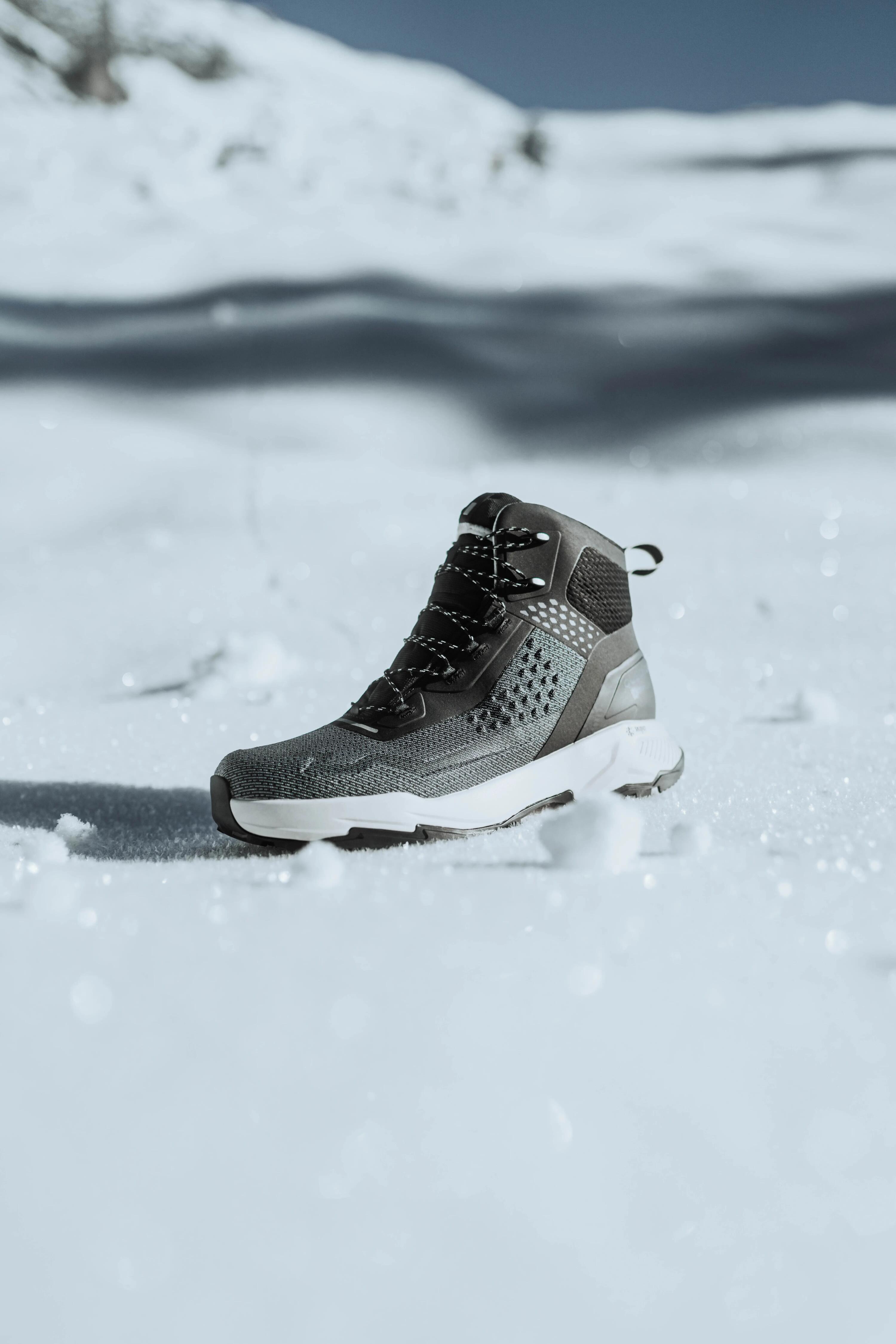 Chaussures de randonnée chaudes et imperméables homme, MH900 noir 14/14
