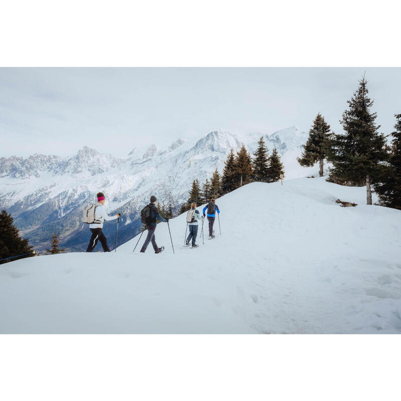 Kadın Sıcak Tutan Outdoor Polar Mont - Yeşil - MH500 Mountain