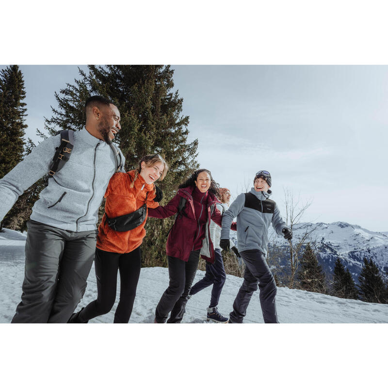 Kadın Sıcak Tutan Outdoor Tayt - Siyah - NH500