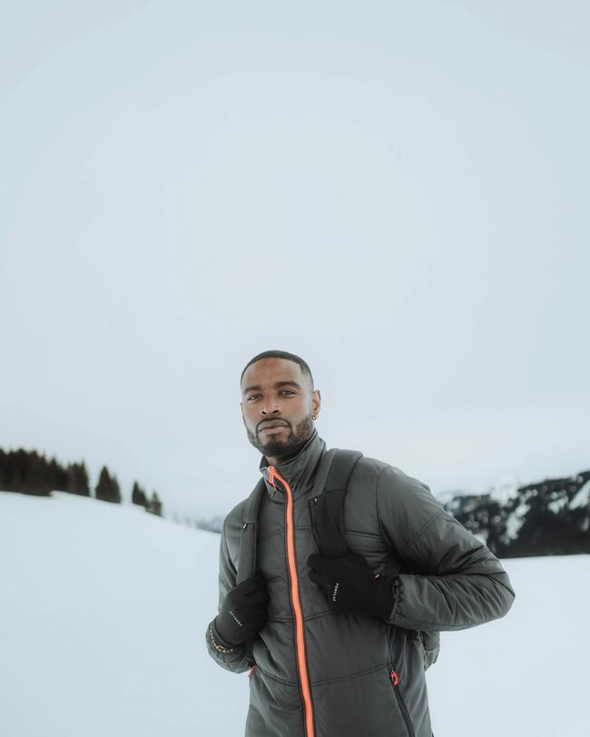 Veste 3en1 de randonnée -10 °C imperméable Travel 500 Homme - Noir