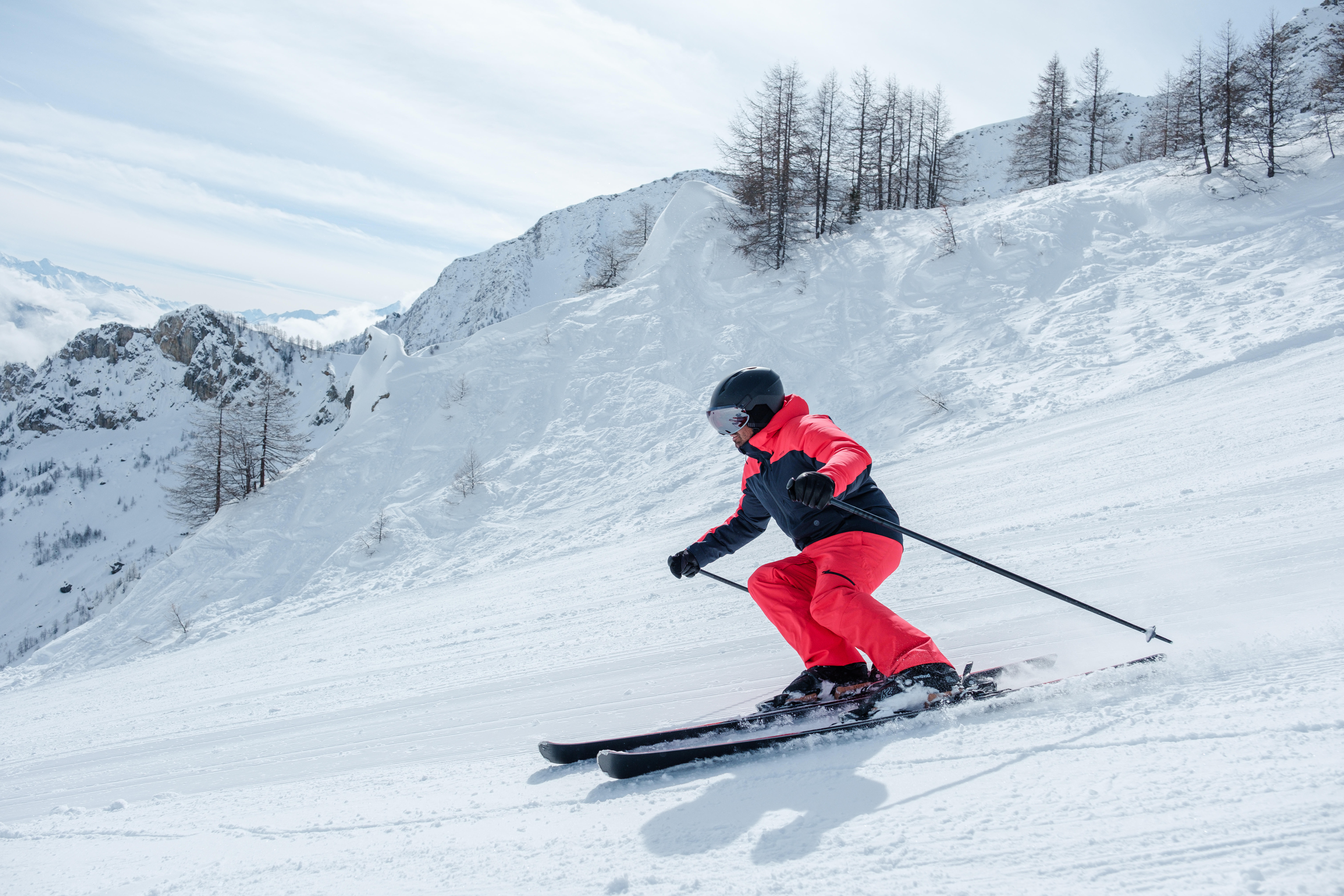 Casque de ski avec visière - PST 550 - QUECHUA