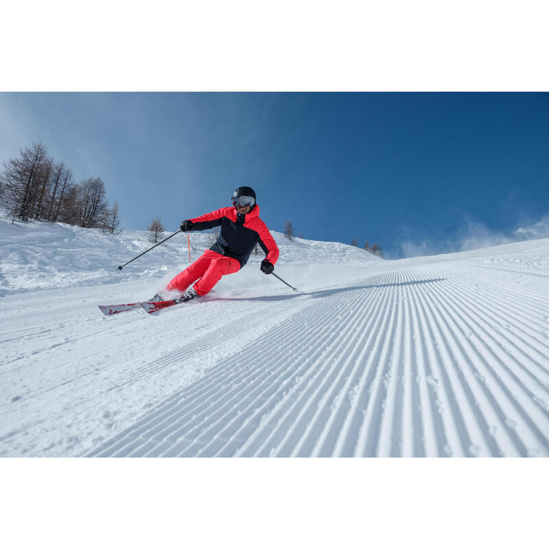 Pantalon de ski et snowboard très chaud et respirant  homme, 500 rouge