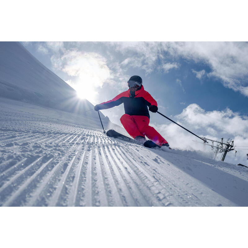 Pantalon de ski et snowboard très chaud et respirant  homme, 500 rouge