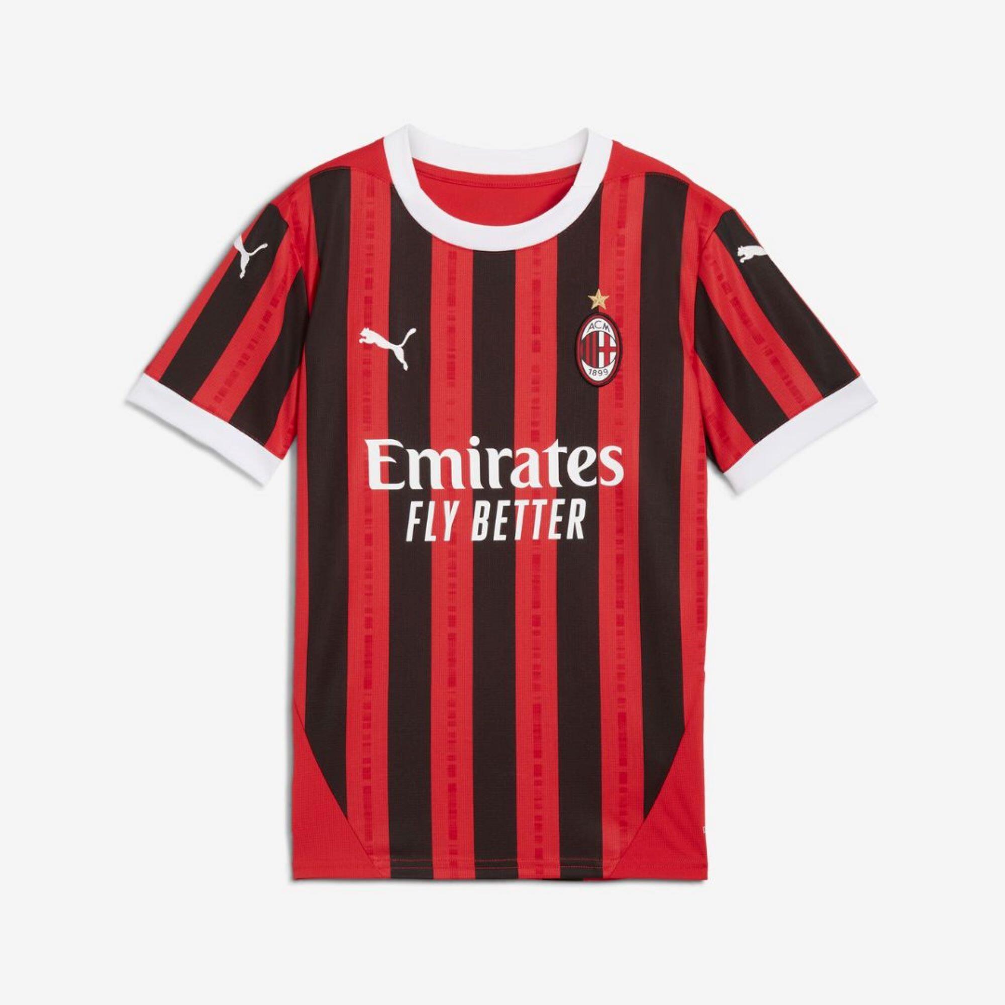 Puma Kids' Ac Milan 24/25 Home Shirt