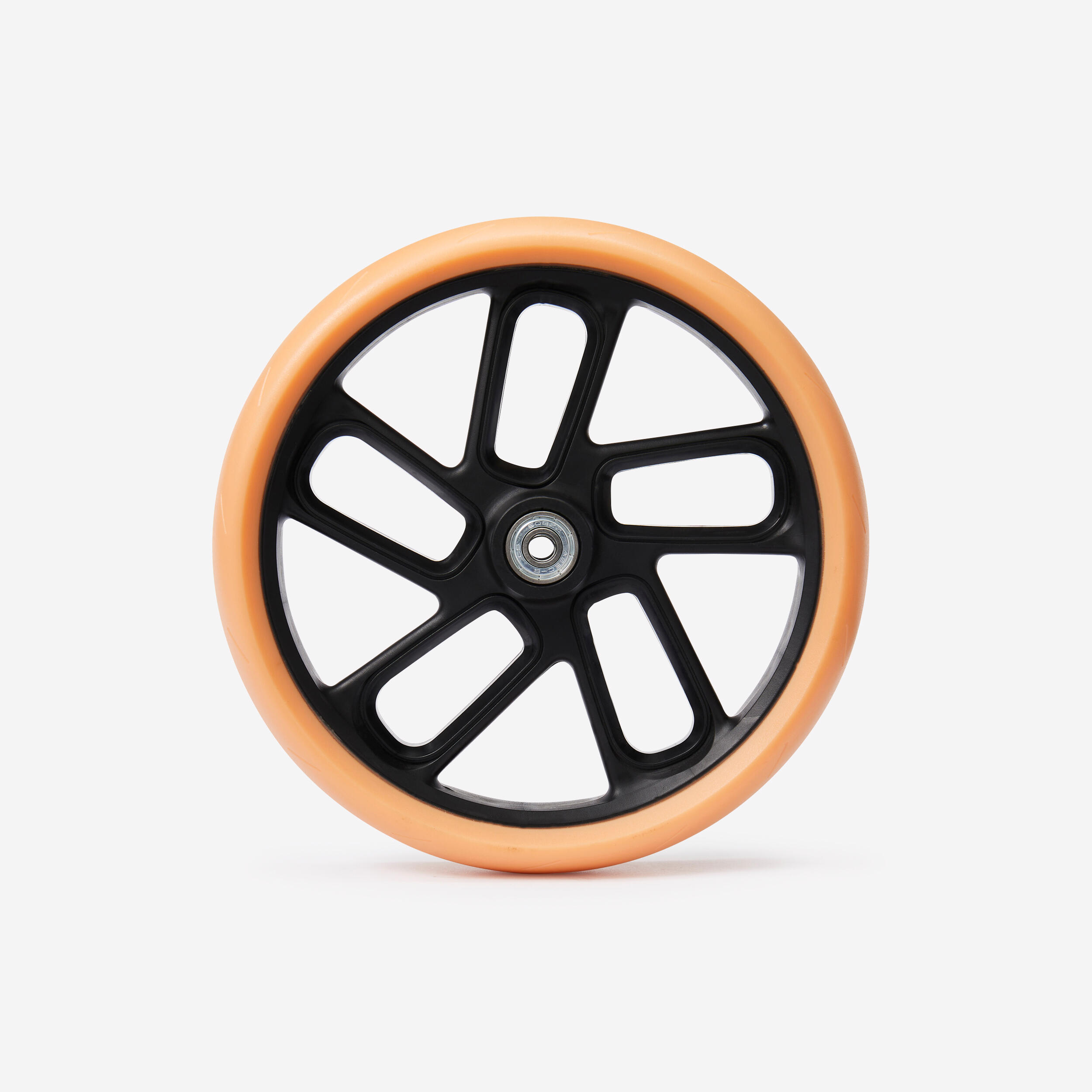 Roda dianteira para trotinete m500 e m900 preto/coral