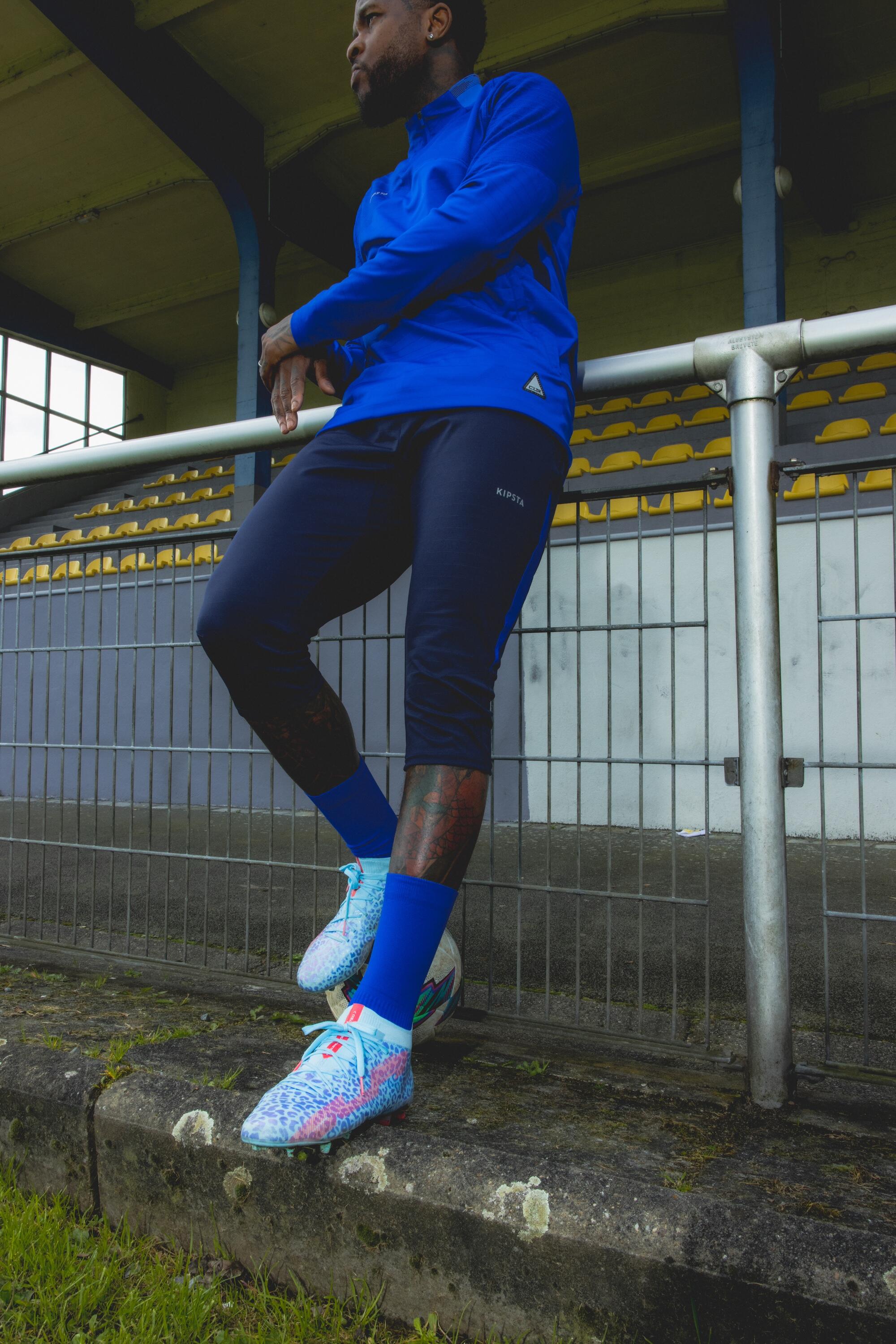 Pantalón de fútbol CLR 3/4 Azul marino 4/5