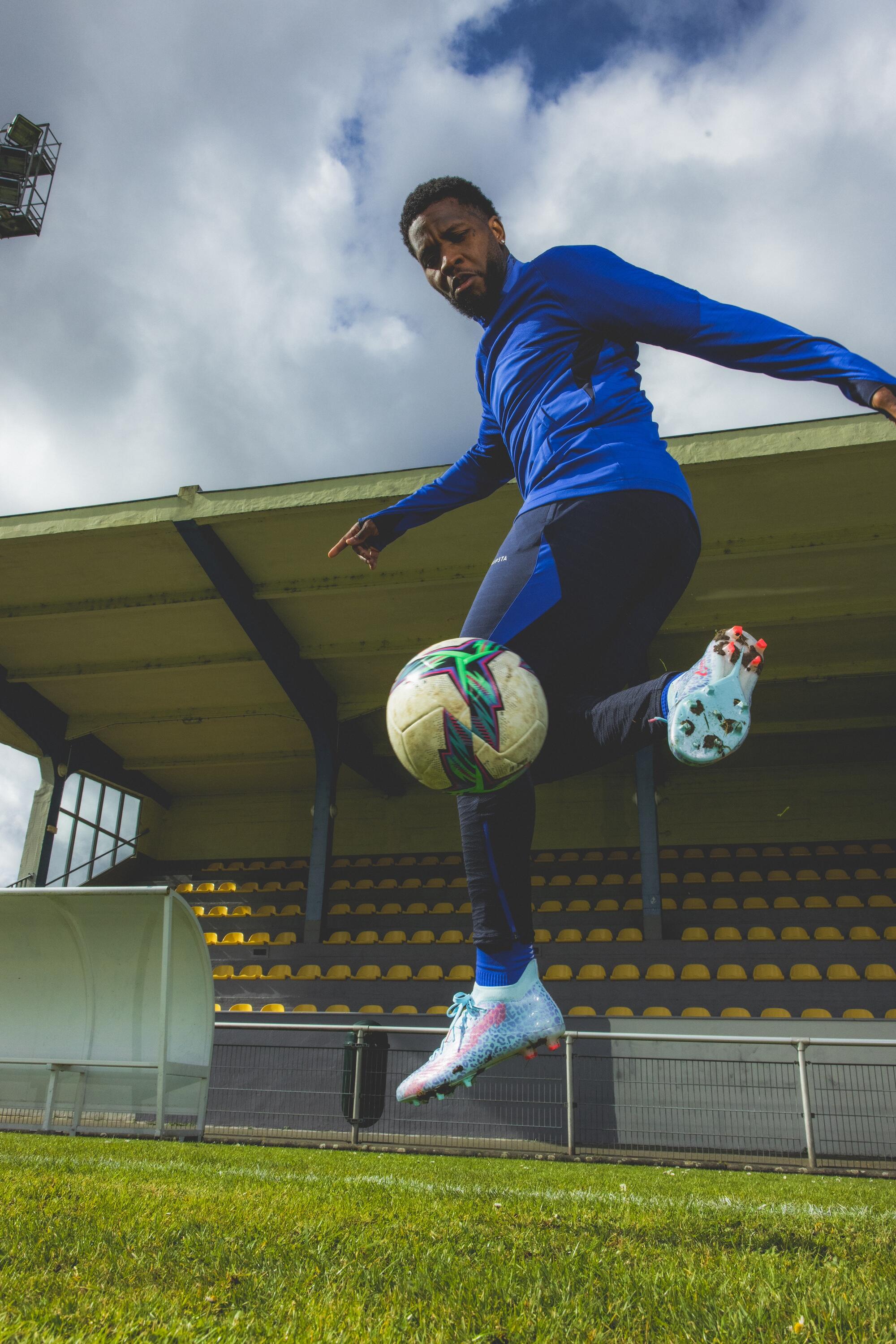 Damen/Herren Fussball Trainingshose - CLR marineblau 5/6