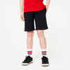 Kids' Cotton Shorts 500 - Black