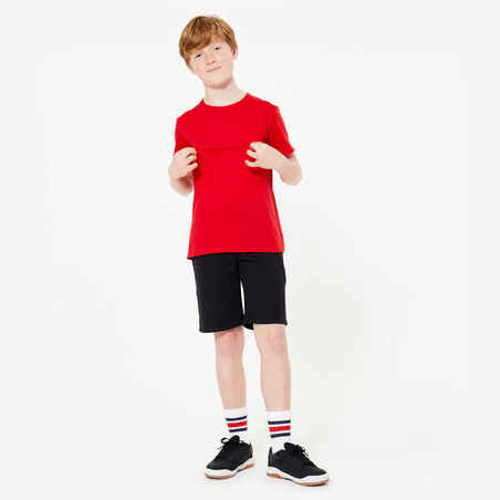 Kids' Unisex Cotton Shorts - Black