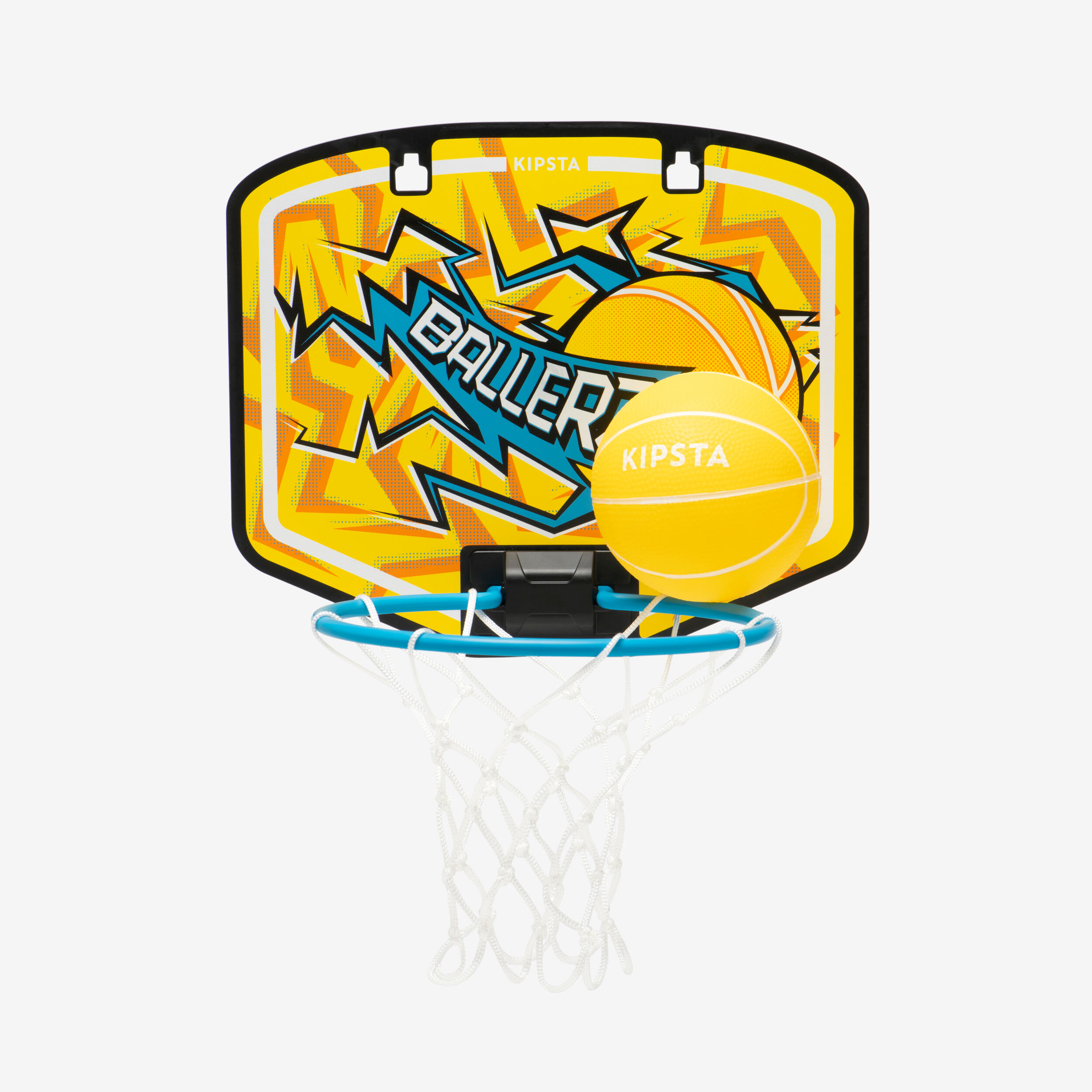 Mini-cos de baschet SK100 Galben-Albastru