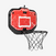 Panier de basket mural transportable - set k900 rouge