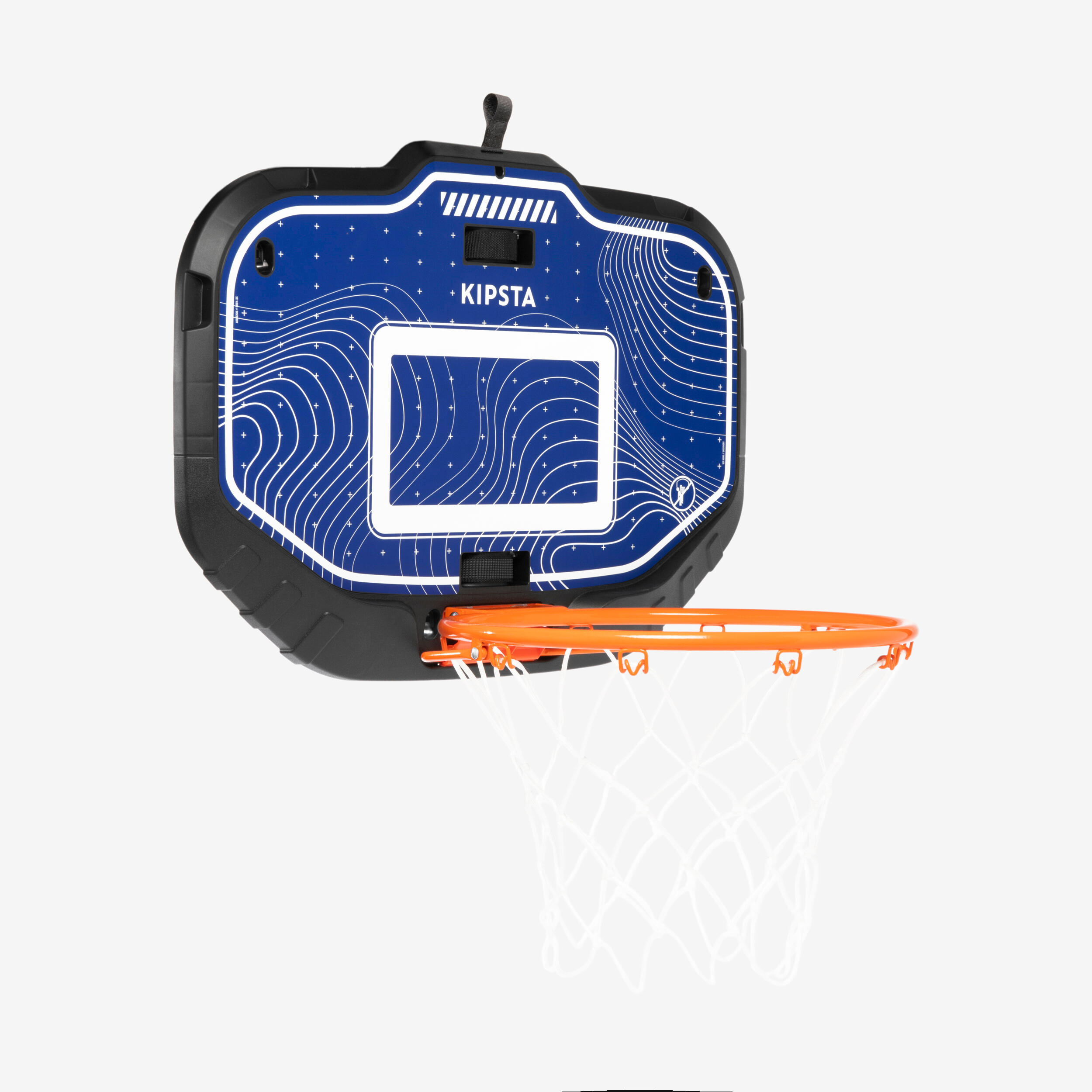Tabela de basquetebol de parede portátil set k900 azul