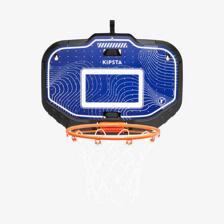 Wall-Mounted Transportable Basketball Hoop Set K900 - Blue