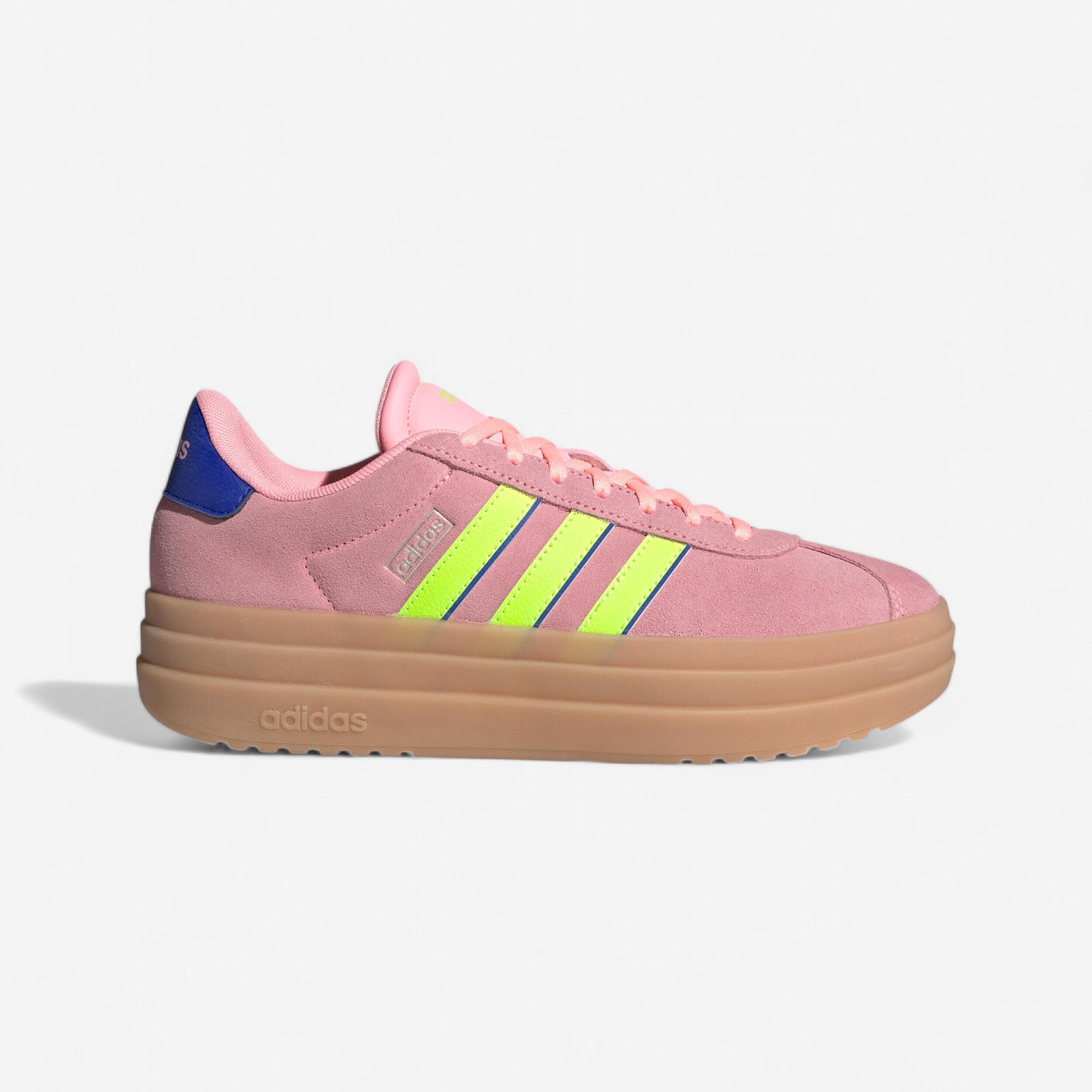 Adidas - Baskets De Marche Femme, Vl Court Bold Gomme Rose - Chaussures De Sport - Marche - - 40 - Decathlon